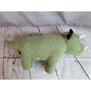 Pillowfort Target Green Dinosaur Dino Plush Stuffed Animal Pillow Knit Toy 21in